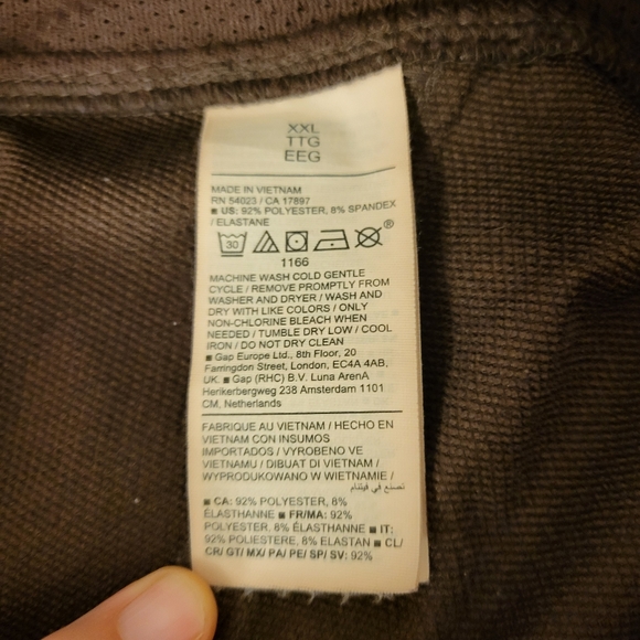 Old Navy High-Waisted All-Seasons StretchTech Slouchy Taper Cargo Pants XXL - Picture 12 of 13